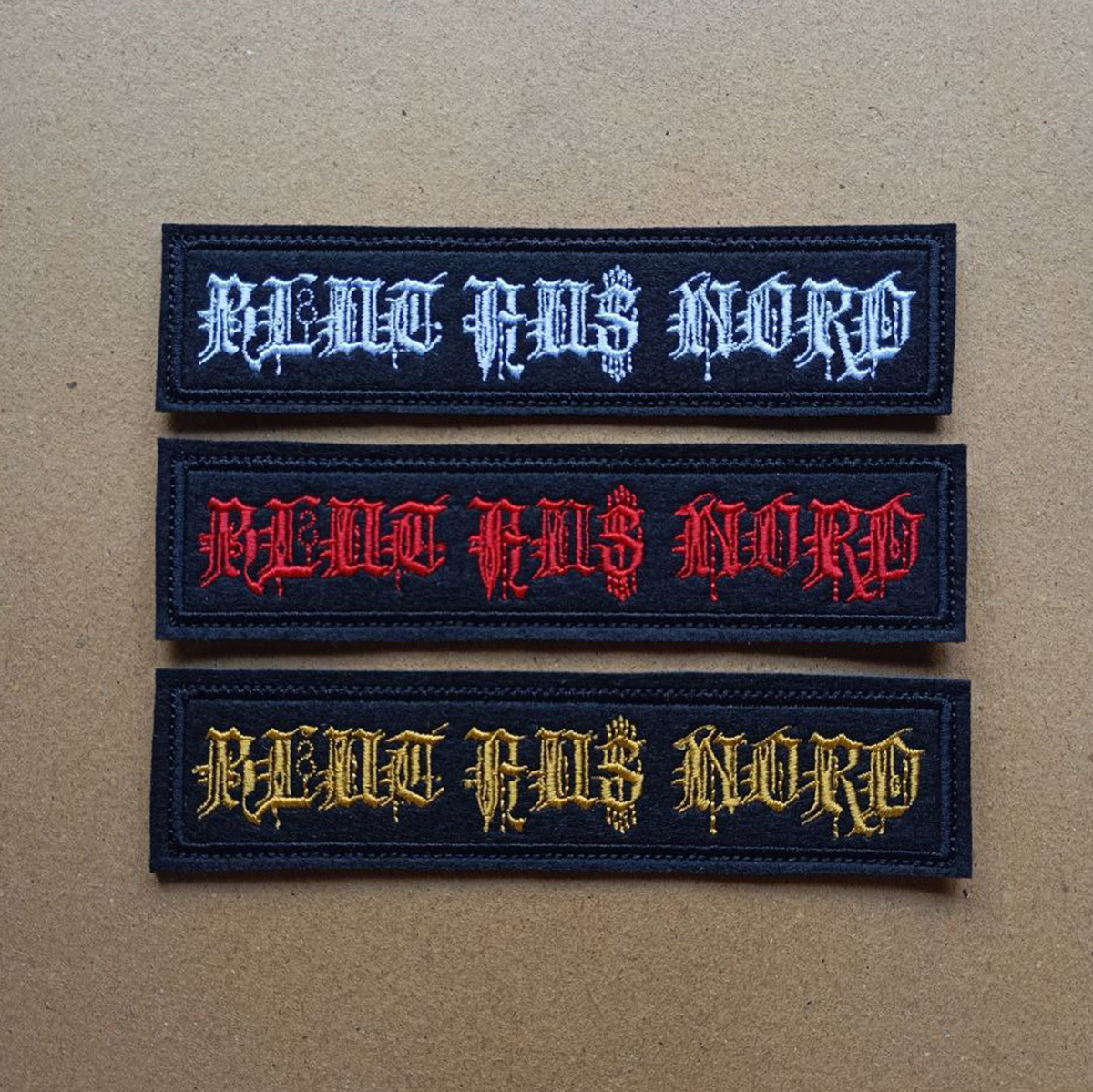 Order Blut aus Nord Atmospheric Black Metal band embroidered patch